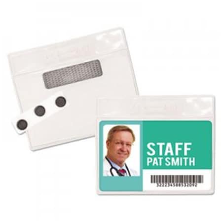 Workstationpro AV  3 x 4 in. Magnetic-Style Name Badge Kits, 20PK TH3765796